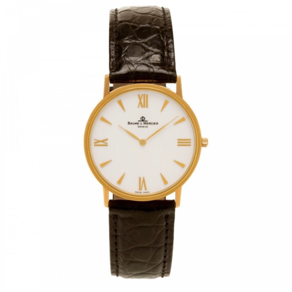 Vintage Baume and Mercier 18K Gold Watch